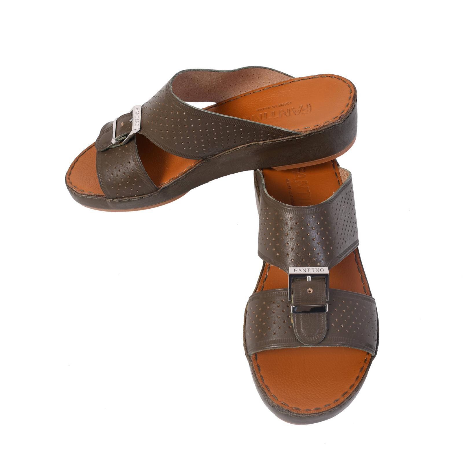 118 CALF W 015 OLIVE MEN