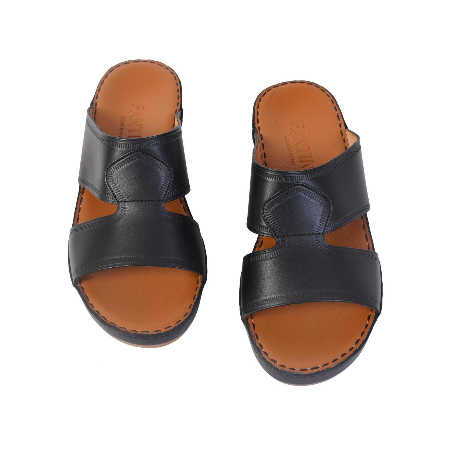 2041 CALF 015 BLACK MEN